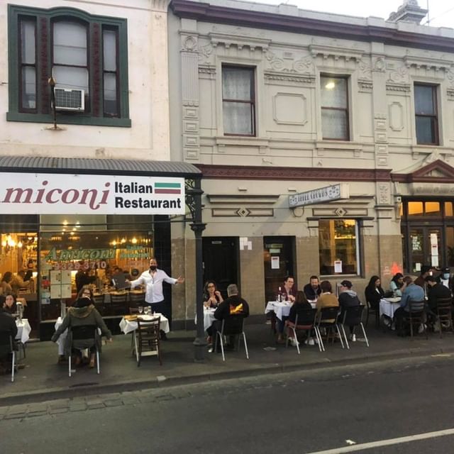 Amiconi restaurant north melbourne street  